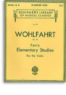 Forty Elementary Studies Op. 54 Violin 