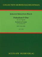 Präludium F-Dur BWV 29 & 1006 