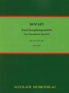 2 Saxophonquartette KV 159 & 160 