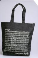 Shopper Mozart schwarz 