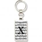 Schlüsselanhänger Buchstabe - X 