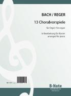 13 ausgewählte Choralvorspiele 