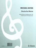 Deutsche Messe für Männerchor 
