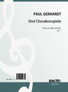 Drei Choralvorspiele für Orgel op.1 