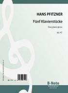 Fünf Klavierstücke op.47 
