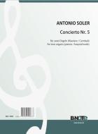 Konzert Nr. 5 für zwei Orgeln (Klaviere/Cembali) 
