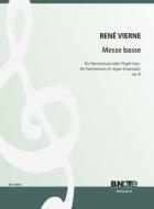 Messe basse für Harmonium oder Orgel (man.) op.8 