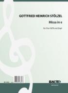 Missa in e für Chor SATB und Orgel 