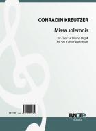 Missa solemnis in C für Chor SATB und Orgel 