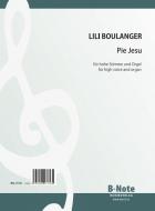Pie Jesu für hohe Stimme und Orgel 