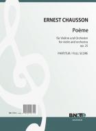 Poème für Violine und Orchester op.25 