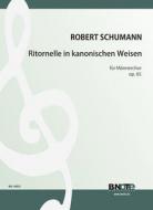 Ritornelle für Männerchor op. 65 