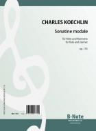Sonatine modale für Flöte und Klarinette op.155 
