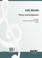 Thema mit Variationen für Klavier op.40 