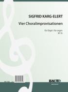 Vier Choralimprovisationen für Orgel W16 