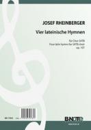 Vier lateinische Hymnen für Chor SATB op.107 