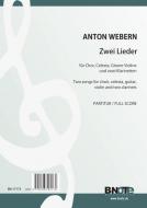 Zwei Lieder für Chor und Instrumente op.19 