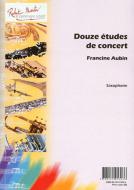 Douze Etude De Concert 