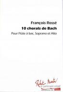 10 Chorals De Bach 