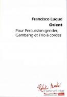Orient Pour Gender, Gambang Et Trio A Cordes 