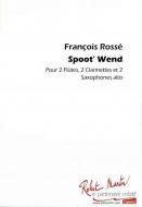 Spoot'Wend Pour 2 Flutes, 2 Clarinettes, 2 Sax 
