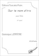 Sur le nom d'Iris 