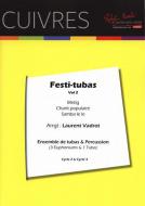 Festi-Tubas Vol 2 Pour Ensemble De Tubas (3 Euphoniums & 1 Tuba) 