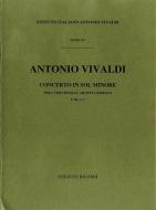 Concerto E Minor Bassoon Strings Continuo Score RV484 Fviii#6 T71 