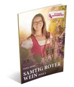 Samtig roter Wein 