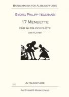 17 Menuette TWV 34 