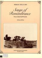 Songs of Rememberance Voice and Piano 