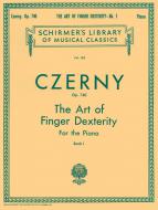 The Art Of Finger Dexterity Book 1 Op.740 Piano 