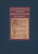 English Thirteenth-Century Polyphony 