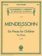 6 Pieces for Children, Op. 72 