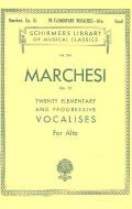 20 Elementary and Progressive Vocalises Op. 15 