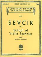 School Of Violin Technics Part 4 Exercises In Double Stops Op. 1 