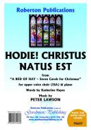 Hodie! Christus Natus est 