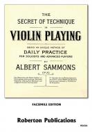The Secret of Technique in Violin Playing 