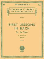 First Lessons In Bach Book 2 