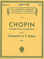 Concerto No.2 F Minor Op.21 Piano Solo 