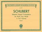 Schubert Selected Original Compositions for 1 Piano 4 Hands Vol. 1 