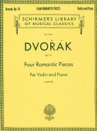 Four Romantic Pieces Op. 75 Violin and Piano 