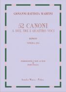 52 Canoni A 2, 3, 4, Voci 