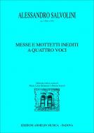 Messe e Mottetti Inediti Per Coro A 4 Voci (Satb) 