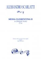 Messa Clementina Ii A Cinque Voci (Ssatb) 