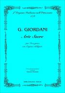 Arie Sacre Per Voce Grave e Organo Obbligato 