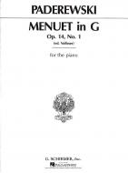 Menuet G Op.14 No.1 Piano 