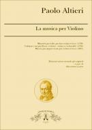 L'Opera Per Violino Minuetti Per Ballo 