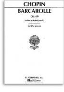 Barcarolle In F Sharp Op.60 