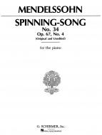 Spinning Song No. 34 Op. 67 
